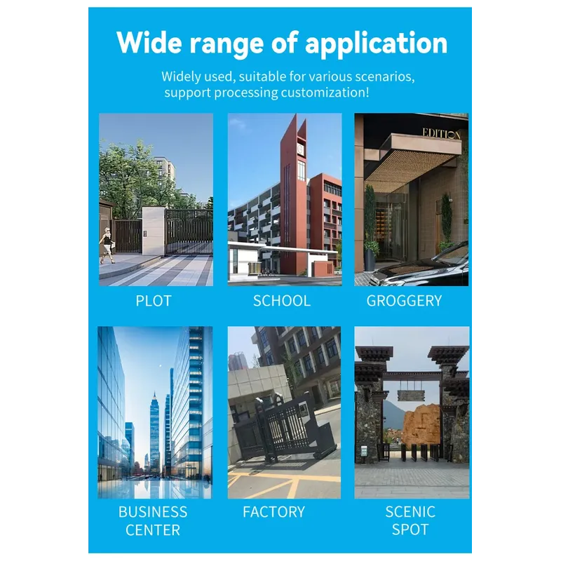 High Performance Face Recognition Security Access Door Station Automatic Ticket Gate High Speed Access Turnstile Gate