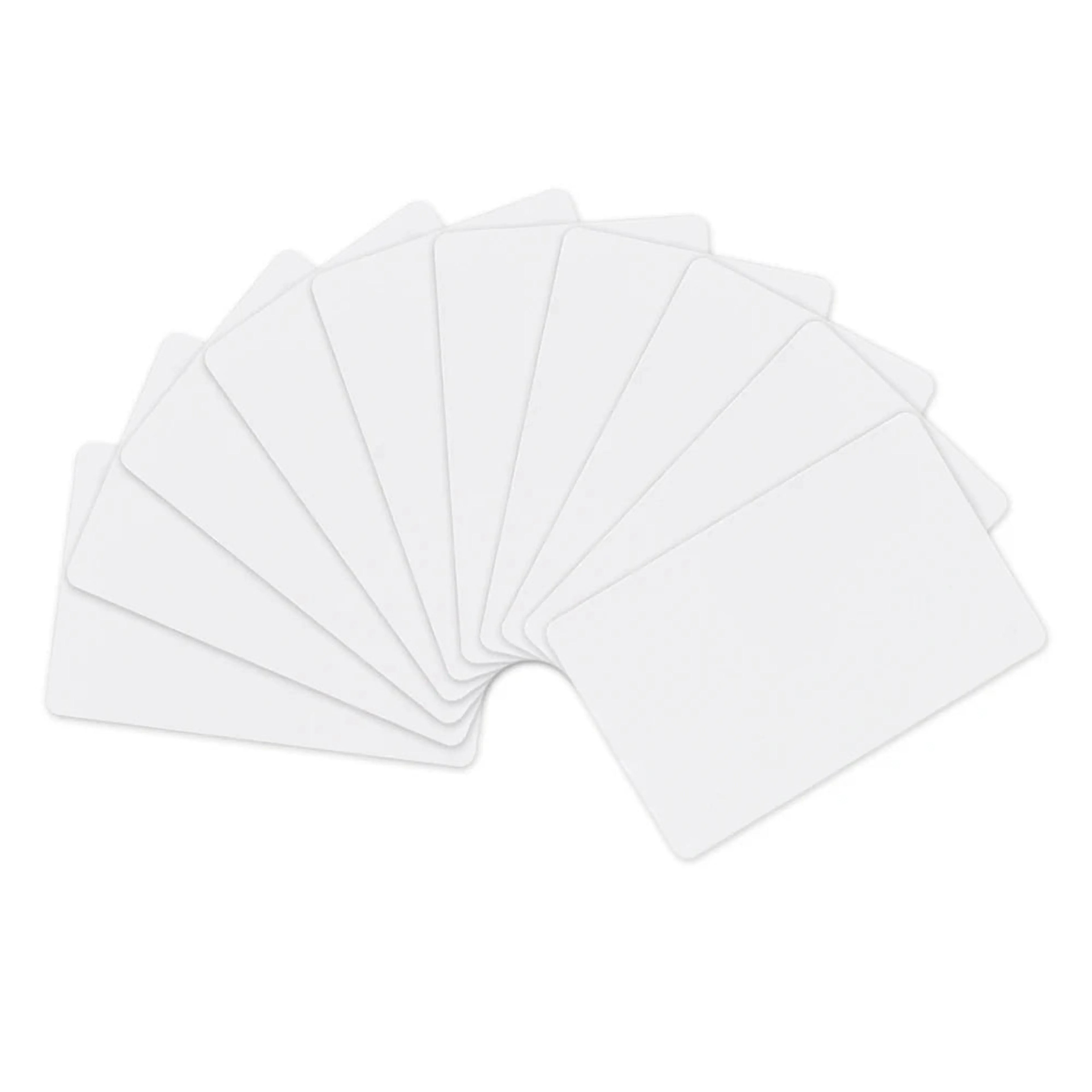125Khz rfid white card 5pcs/10pcs/100pcs ID White Thick 125KHz TK4100 Keyfobs RFID Waterproof Key Tag Keychain Card
