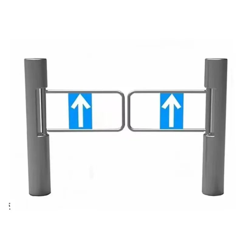 Supermarket Automatic Security Induction Swing Barrier Gate Mechanical One-way Entrance Door With Sensor