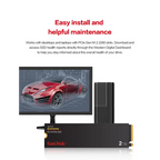 SanDisk Extreme M.2 2280 NVMe PCIe Gen 4.0 SSD Read speed Up to 5150MB/s 2TB 1TB 500GB Internal Solid State Drive For laptops PC