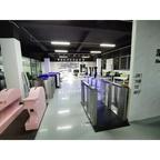 Shenzhen High Quality Turnstile Manufacturer Automatic Security Gate with Thermal Face Recognition Terminal Tripod Turnstile