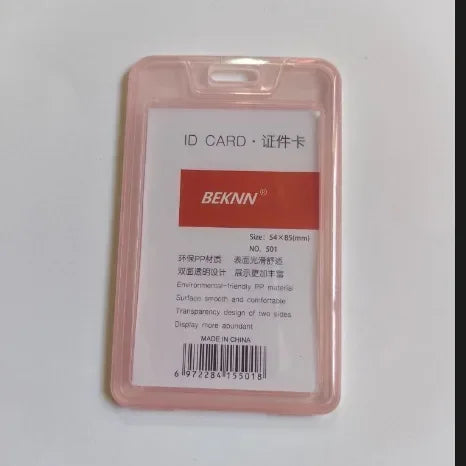 1pcs Waterproof Transparent Card Cover Plastic Bus Card Holder Case Business Credit Cards Bank ID Card Sleeve Protect