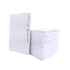 125Khz rfid white card 5pcs/10pcs/100pcs ID White Thick 125KHz TK4100 Keyfobs RFID Waterproof Key Tag Keychain Card