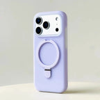 HOCE Liquid Silicone Bracket Magnetic Case For iPhone 17 Air 16 15 14 13 Pro Max With Camera Control Button Shockproof Cover
