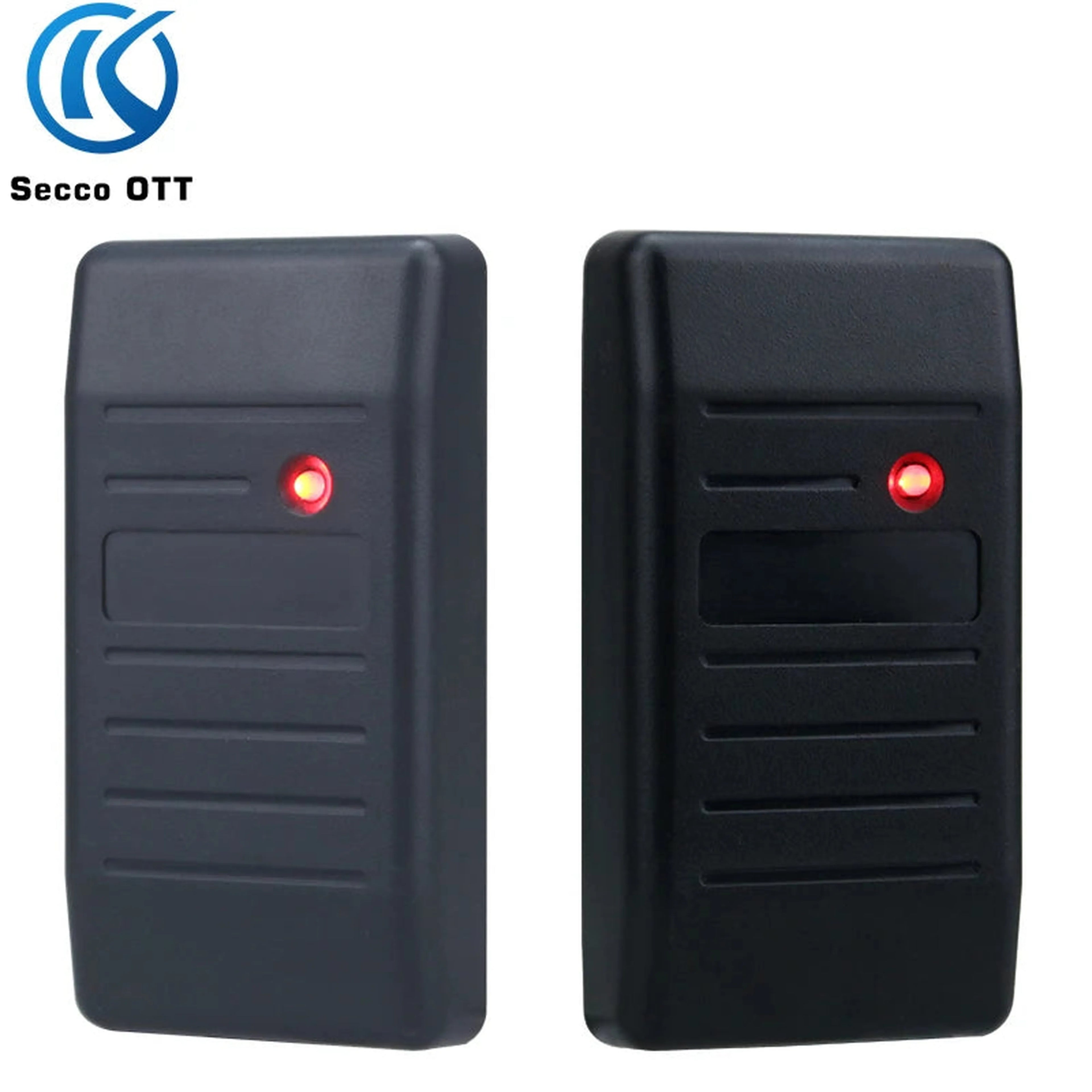 Outdoor Waterproof RFHID Card Reader 125KHZ Wiegand 26-37 Adaptive Format Output RS485 RS232 TTL Level Communication small hid