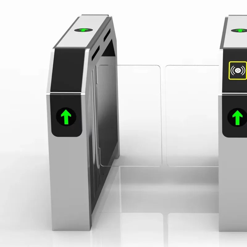 High Performance Face Recognition Security Access Door Station Automatic Ticket Gate High Speed Access Turnstile Gate