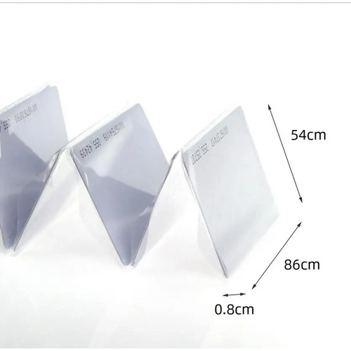125Khz rfid white card 5pcs/10pcs/100pcs ID White Thick 125KHz TK4100 Keyfobs RFID Waterproof Key Tag Keychain Card