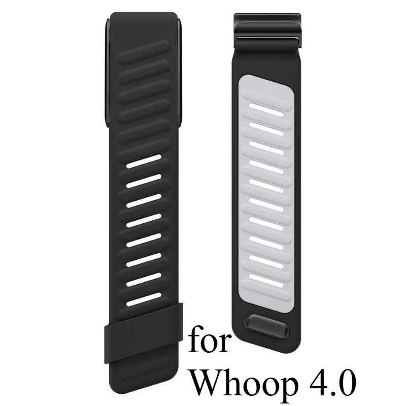 Compatible for Whoop 4.0/Whoop 5.0/MG Sportflex Wrist Band Soft-Touch Silicone Waterproof and Sweatproof Replacement Band