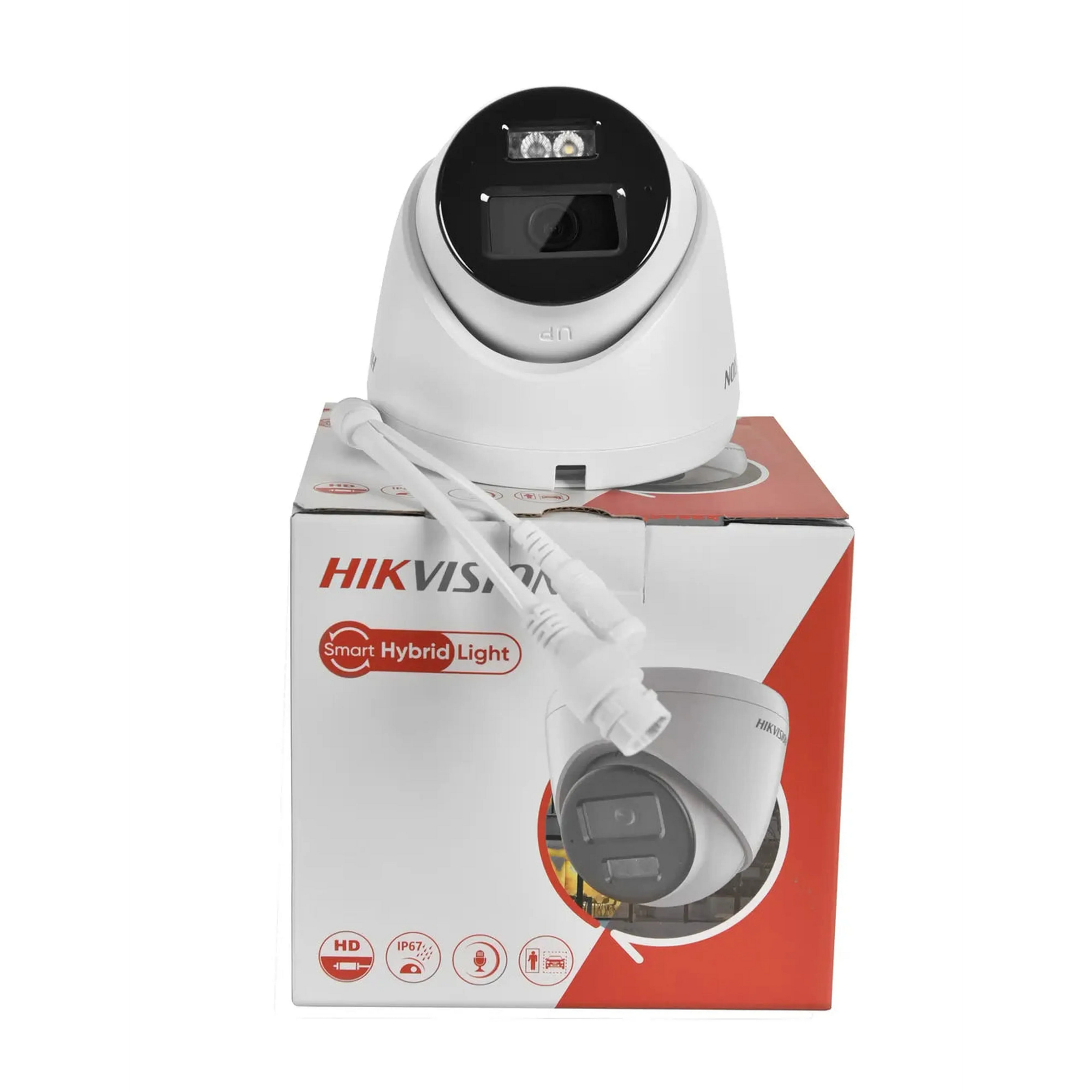 Hikvision 8MP IP Camera DS-2CD1383G2-LIUF Built-in Mic Dual-Light 4K Smart Hybrid Light SD card slot Fixed Turret Network Camera