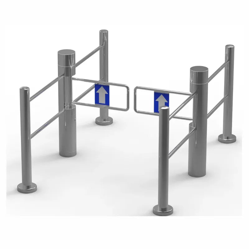 Supermarket Automatic Security Induction Swing Barrier Gate Mechanical One-way Entrance Door With Sensor