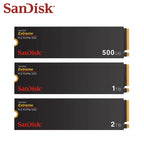 SanDisk Extreme SSD M.2 NVME PCle Gen4.0 500GB1TB2TB Sequential Read speed up to5150MB/s M.2 2280 PCIe Gen3x4Solid State Drive