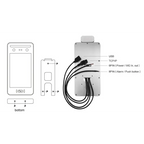 Face Recognition Facial Identification Access Control Pedestrian Swing Gates Time Attendance System