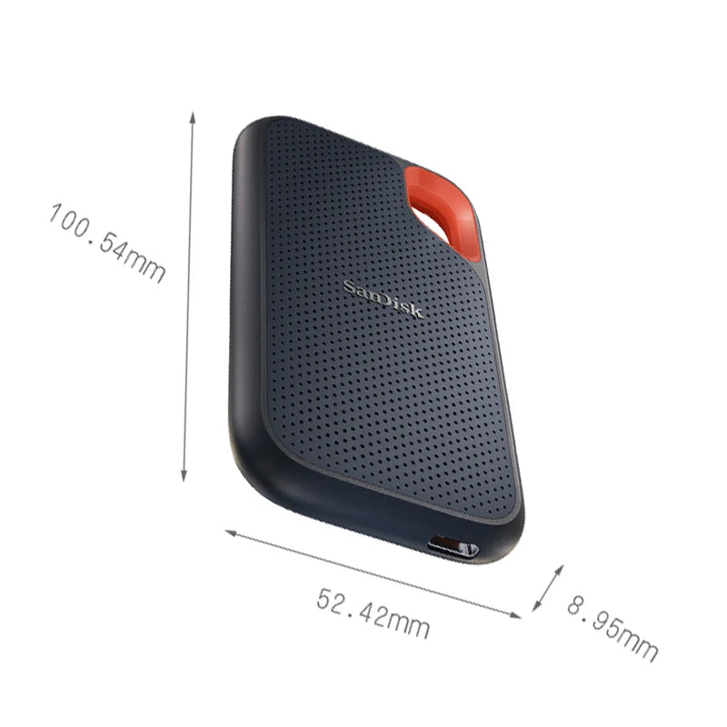 SanDisk E61 Extreme Portable SSD 1TB 2TB 4TB USB 3.2 Gen 2 External Disk Hard Drive Solid State Disk SSD For Laptop Desktop