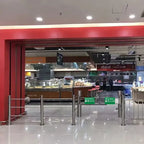 Supermarket Automatic Security Induction Swing Barrier Gate Mechanical One-way Entrance Door With Sensor