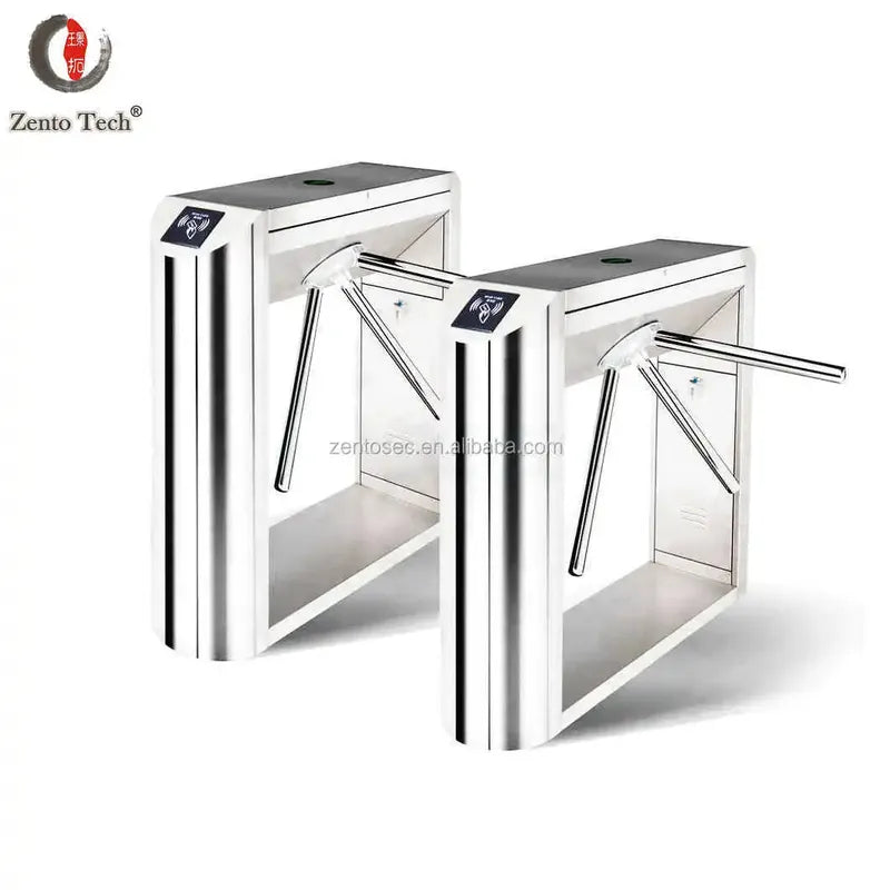 Shenzhen Zento Stainless Steel  Automatic Security Barrier Gate Mechanism With RFID Access Control Tripod Turnstile