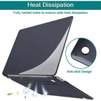 Laptop Case For Macbook Air 13.6 M4 M3 M2 A2681 A3113 A3240 Air13.3 A1932 A2179 A2337 Case Macbook Pro 13 A2251 Air15 Case Cover