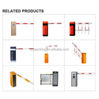 Shenzhen  AC Motor Parking Lot Gates Traffic Automatic Boom Barrier with Arm Swing 3S/6S Hot Sales Made Aluminum Alloy Plastic