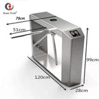 Shenzhen Zento Stainless Steel  Automatic Security Barrier Gate Mechanism With RFID Access Control Tripod Turnstile