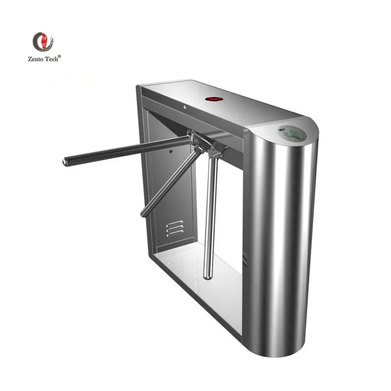 Shenzhen Zento Stainless Steel  Automatic Security Barrier Gate Mechanism With RFID Access Control Tripod Turnstile