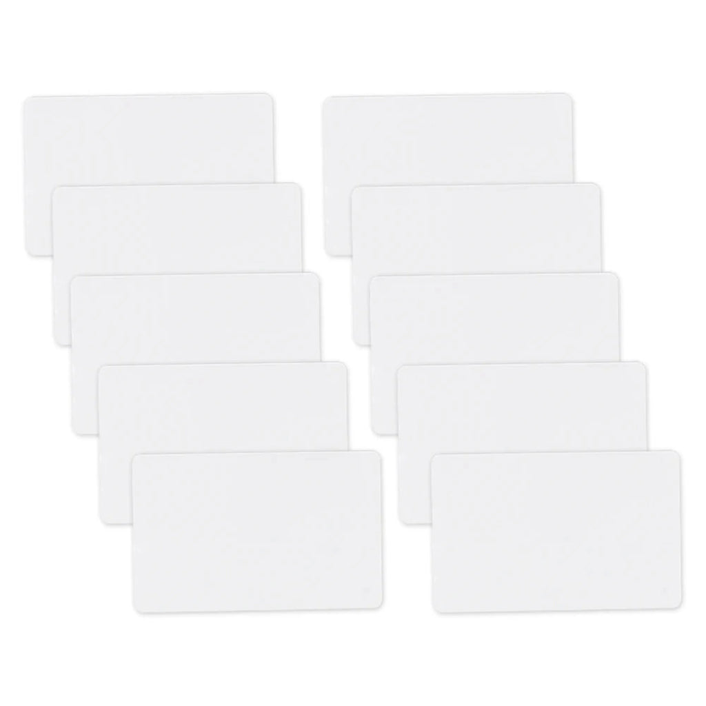 125Khz rfid white card 5pcs/10pcs/100pcs ID White Thick 125KHz TK4100 Keyfobs RFID Waterproof Key Tag Keychain Card