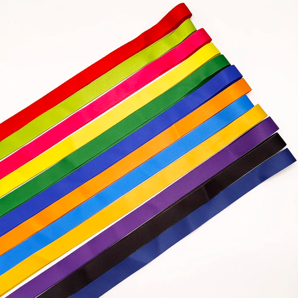 10 Pcs/lot Custom Logo Lanyard Black Metal Hook Colored Separable Smooth Material Neck Rope Keychain Personal Printing Landyard