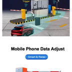 Automatic Vehicle Detection Parking Boom Barrier Commercial Gate Opener Truck Car Forklift Vehicle Exit Sensor for Gate Opener