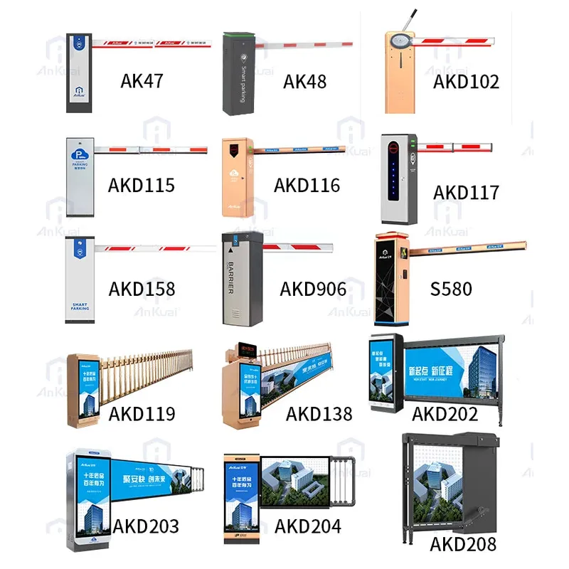 Car Lot Safety Equipment System Remote Control Electric Automatic Lift Pole Arm Boom Parking Barrier Gate