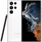 Samsung Galaxy S22 Ultra 5G Mobile Phone, 6.8" Dynamic AMOLED 2X Display, 12GB RAM, 256GB ROM, 108+10+10+12 Camera, INTL Version, 5000mAh Battery, White | S22-ULTRA