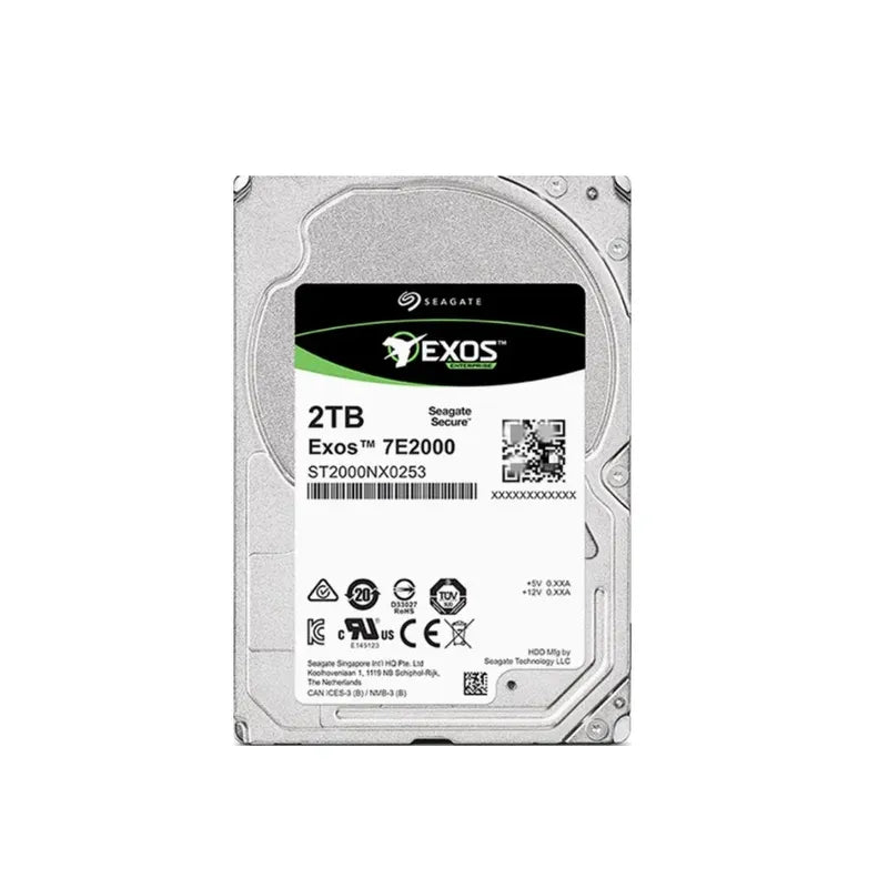 7200 RPM 128M New EXOS ST2000NX0253 projection server hard drive 2.5-inch 2T SATA3 Enterprise grade HDD For Laptop