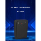79GHz Radar Vehicle Detector Phone APP Debug Replace Loop Detector For Car Parking System Gate Straight Bar Barrier