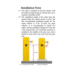 79GHz Radar Vehicle Detector Phone APP Debug Replace Loop Detector For Car Parking System Gate Straight Bar Barrier