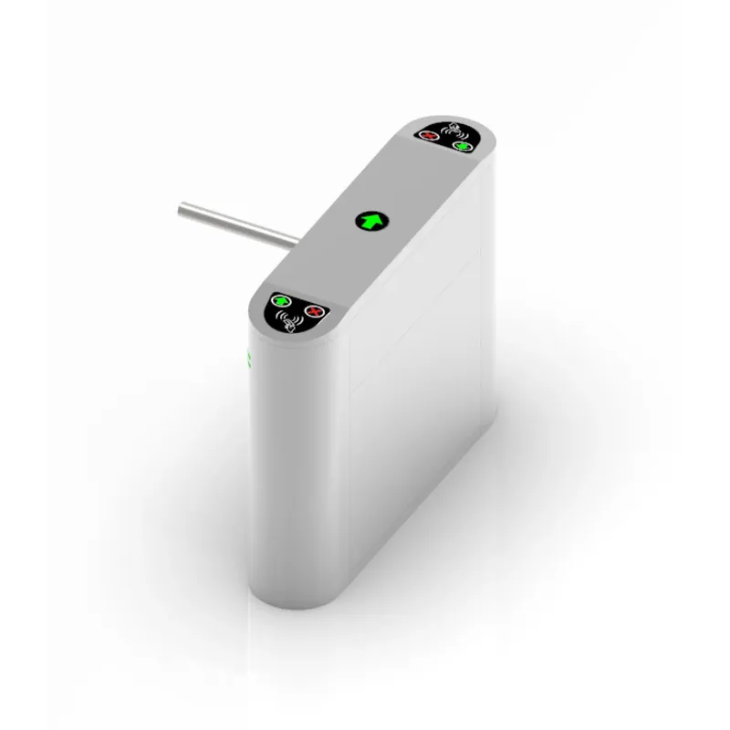 Supermarket & Bus Station Access Control Security Tripod Turnstile Gate with Face Recognition Technology
