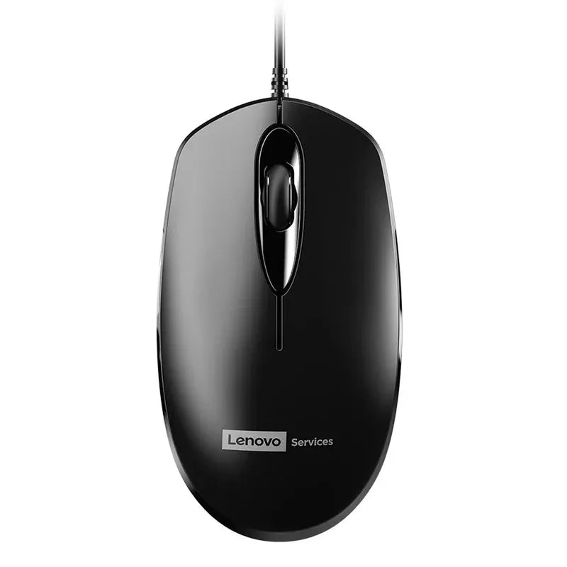 M150 Wired Mouse, Ergonomic Design USB-Powered Durable Black Smooth Rolling Ideal for Office Home Laptop Desktop and PC Use