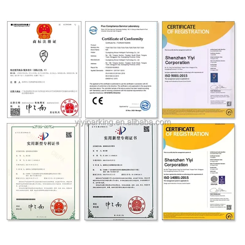 Shenzhen  AC Motor Parking Lot Gates Traffic Automatic Boom Barrier with Arm Swing 3S/6S Hot Sales Made Aluminum Alloy Plastic