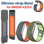Compatible for Whoop 4.0/Whoop 5.0/MG Sportflex Wrist Band Soft-Touch Silicone Waterproof and Sweatproof Replacement Band