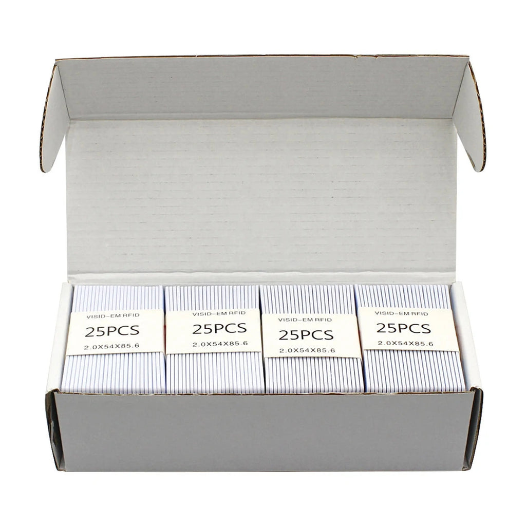 125Khz rfid white card 5pcs/10pcs/100pcs ID White Thick 125KHz TK4100 Keyfobs RFID Waterproof Key Tag Keychain Card