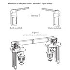Shenzhen  AC Motor Parking Lot Gates Traffic Automatic Boom Barrier with Arm Swing 3S/6S Hot Sales Made Aluminum Alloy Plastic
