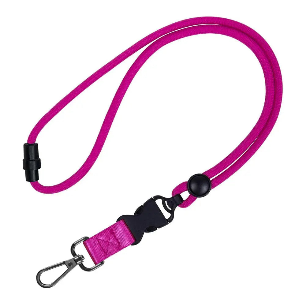 Heavy Duty Removable Badge Reel Holder Keychain Hanging Neck Strap Lanyard Tactical Id Name Card Holder For Outdoor Hiking