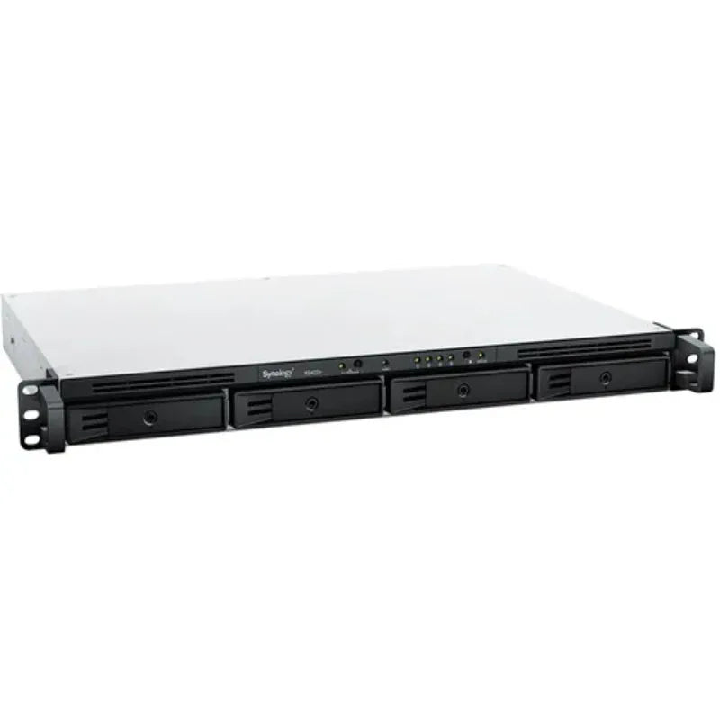NAS RackStation 1.4Ghz Synology RS422+ 4-Bay Rackmount  Quadcore CPU Rack Station Black (Diskless)