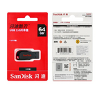 SanDisk USB2.0 FAT32 Cruzer CZ50 Flash Drive Compact Encrypted Flash Memory Stick USB2.0 PenDrive for Desktop Laptop