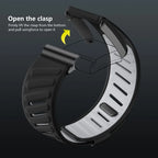Compatible for Whoop 4.0/Whoop 5.0/MG Sportflex Wrist Band Soft-Touch Silicone Waterproof and Sweatproof Replacement Band