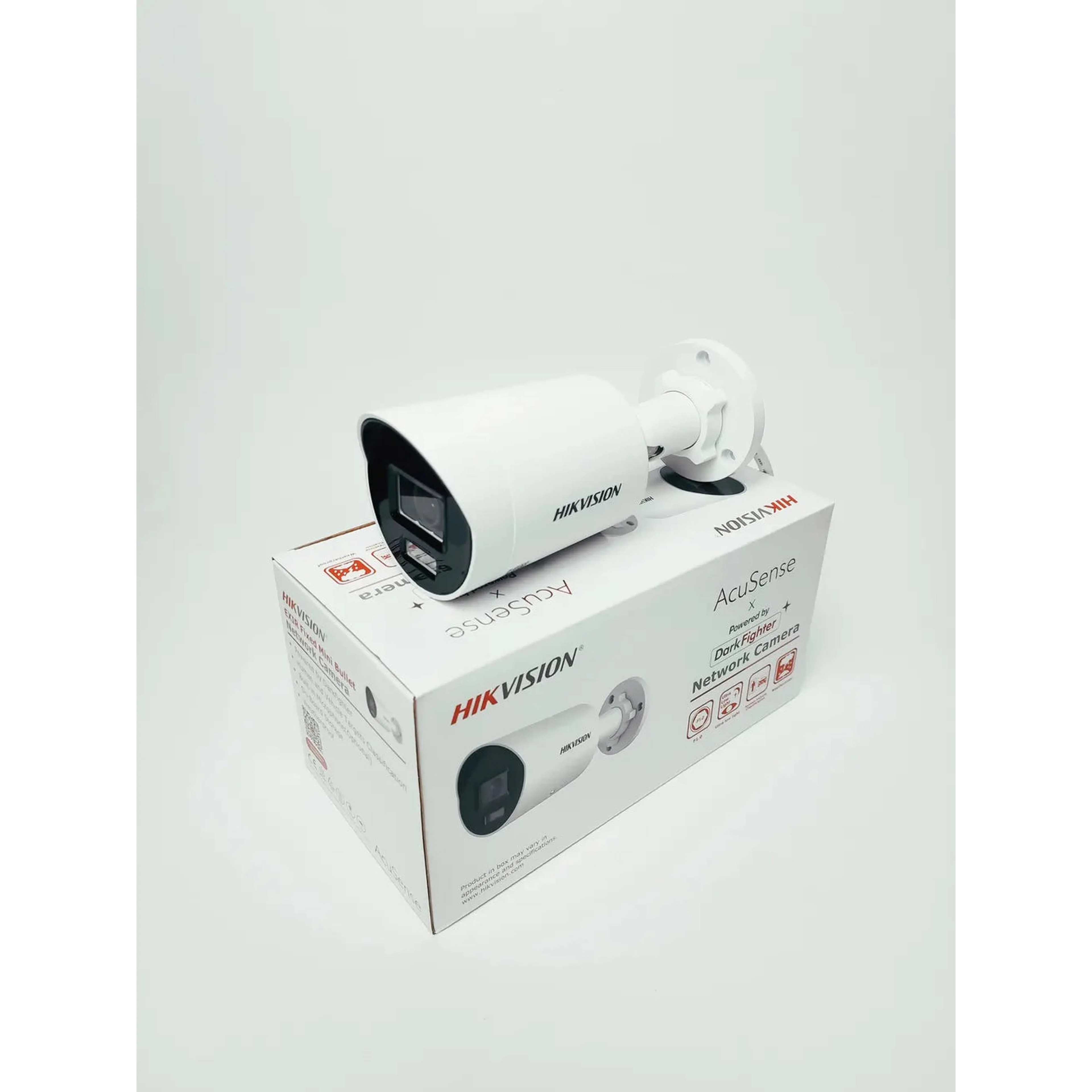 Original Hikvision DS-2CD2086G2H-IU replace DS-2CD2086G2-IU 8MP Darkfighter Built-in microphone Fixed Mini Bullet Network Camera