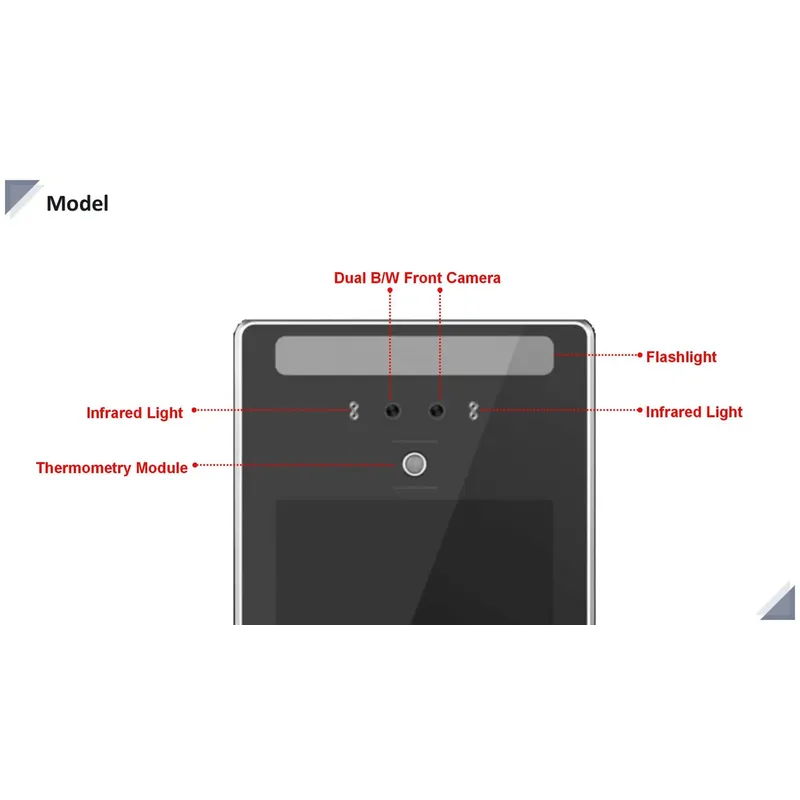 Shenzhen High Quality Turnstile Manufacturer Automatic Security Gate with Thermal Face Recognition Terminal Tripod Turnstile