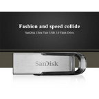 Original SanDisk Ultra Flair CZ73 USB 3.0 Flash Drive 32GB 64GB Memory Stick 128GB 256GB 16GB USB Pen Drive U Disk For Computer