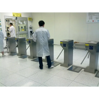 Vertical Barrier Gate Access Control Scanning QR Code Tripod Turnstile Gate with Face Recognition