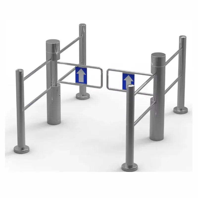 Supermarket Automatic Security Induction Swing Barrier Gate Mechanical One-way Entrance Door With Sensor