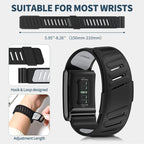 Compatible for Whoop 4.0/Whoop 5.0/MG Sportflex Wrist Band Soft-Touch Silicone Waterproof and Sweatproof Replacement Band
