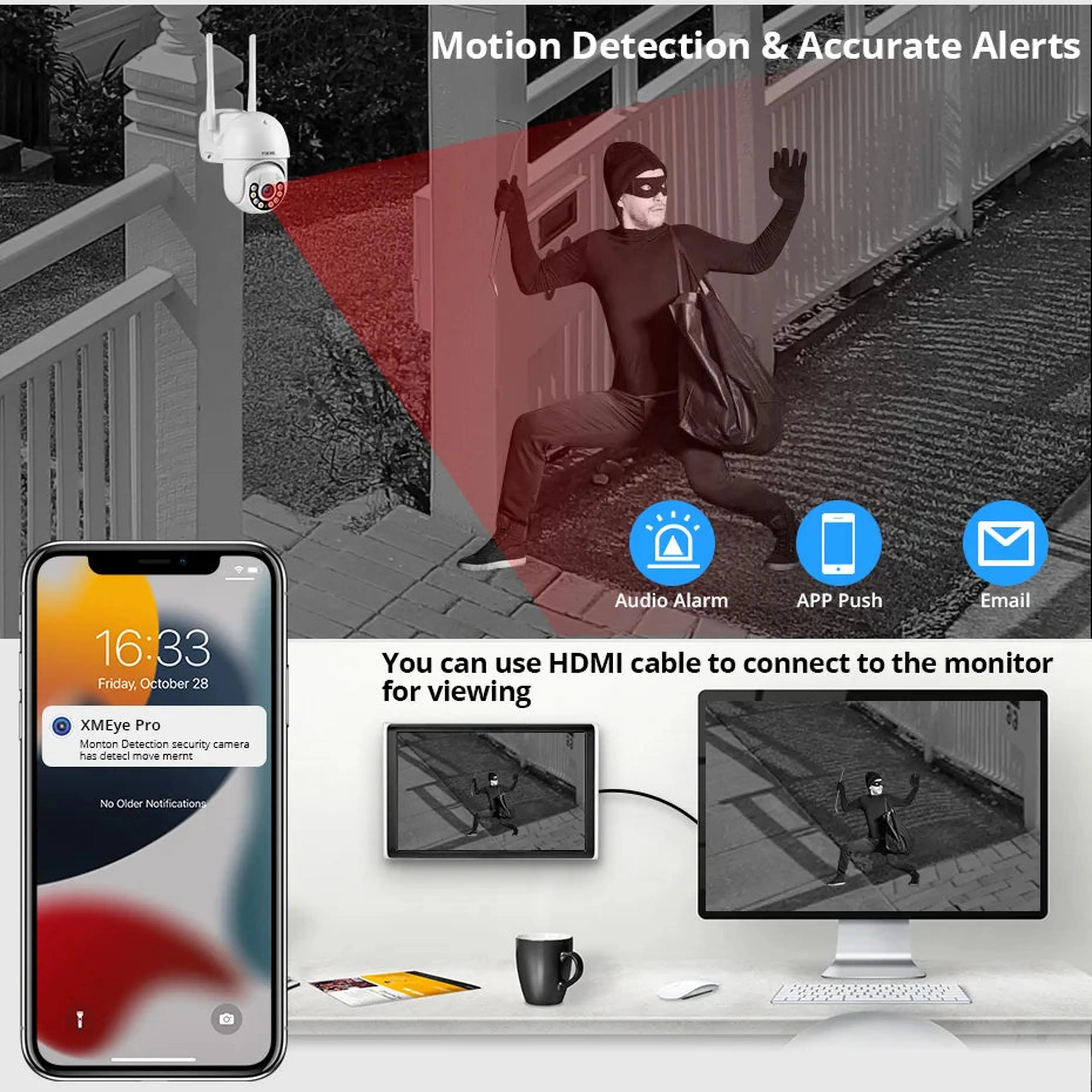 Fuers H.265 10.1inch LCD Screen 8CH Wireless NVR Security DIY Outdoor Camera WIFI System Surveillance CCTV Audio Video Recorder