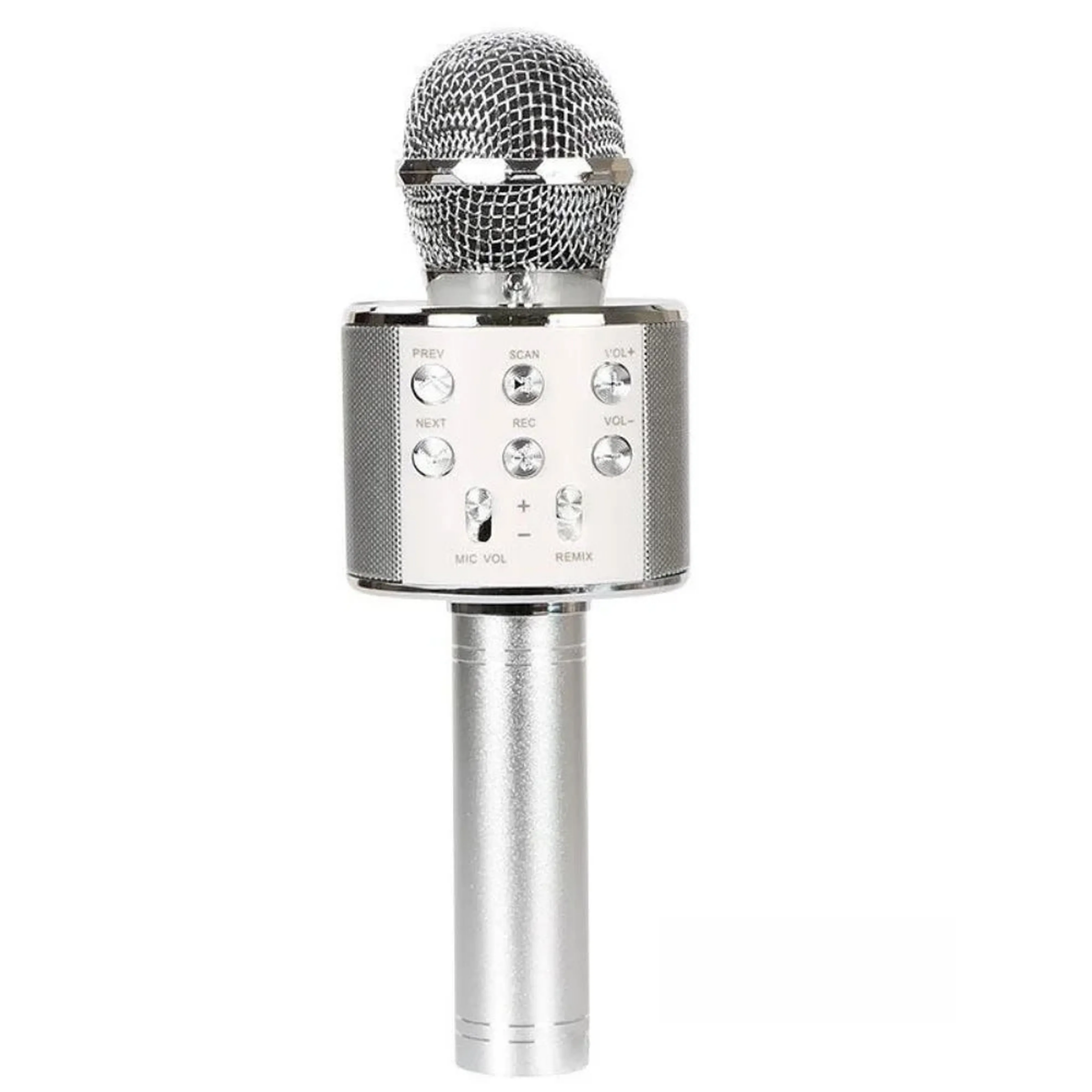 Wireless Karaoke Microphone  Bluetooth Speaker, Multi-Function Controls 5-in-1 portable Handheld Mic for singing For Party