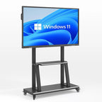 Factory price 86 inches tempered glass large size classroom school digital touch screen interactive digital whiteboard
